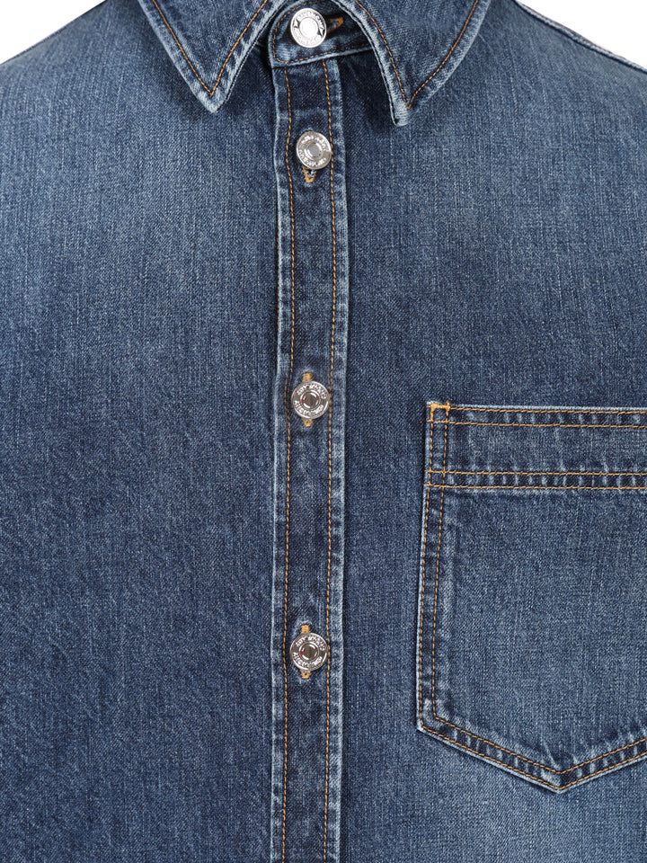 Givenchy Faded Denim Shirt Jeans - Blu | a82e0bcd1fd7356b8d96d89226a78f32214057c2