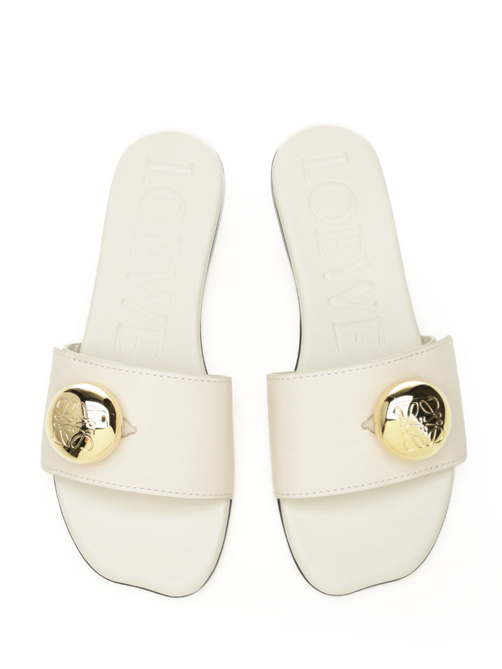 Loewe Pebble Sandali - Bianco | 819778fb24245e5e10fe4bcf1f5adadb4f12d11d