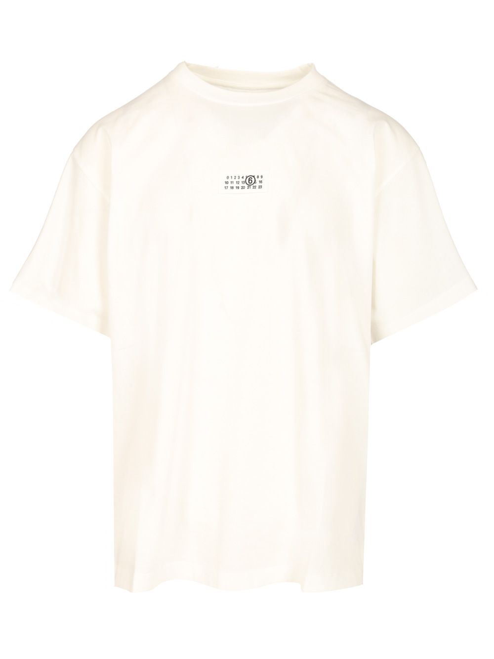 Mm6 Maison Margiela Cotton T-Shirt - Bianco | 532acf0a260b52ec99ba9aa12c09459c1abd53ff