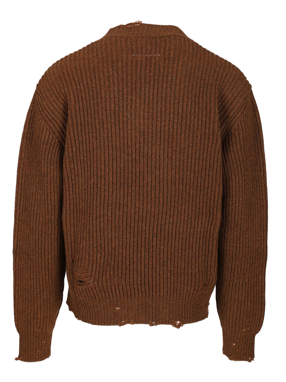 Mm6 Maison Margiela Wool Sweater Knitwear - Marrone | 1a63e3b021a8bd9af5d53e084c2773f995b1ac8b