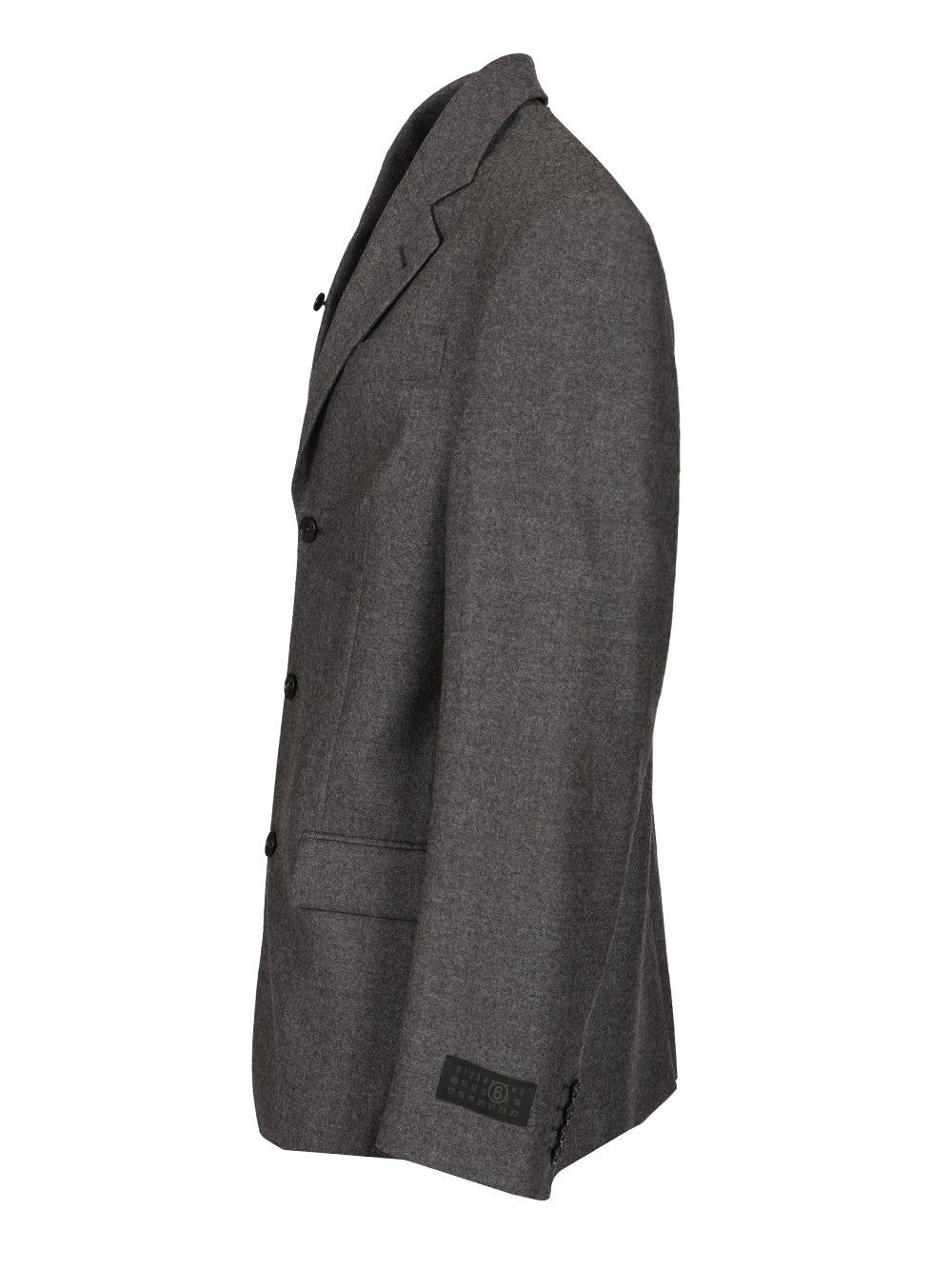 Mm6 Maison Margiela Wool Jacket Giacche - Grey | b443ffa44fdb542f197efa46a173f149cabe0b65