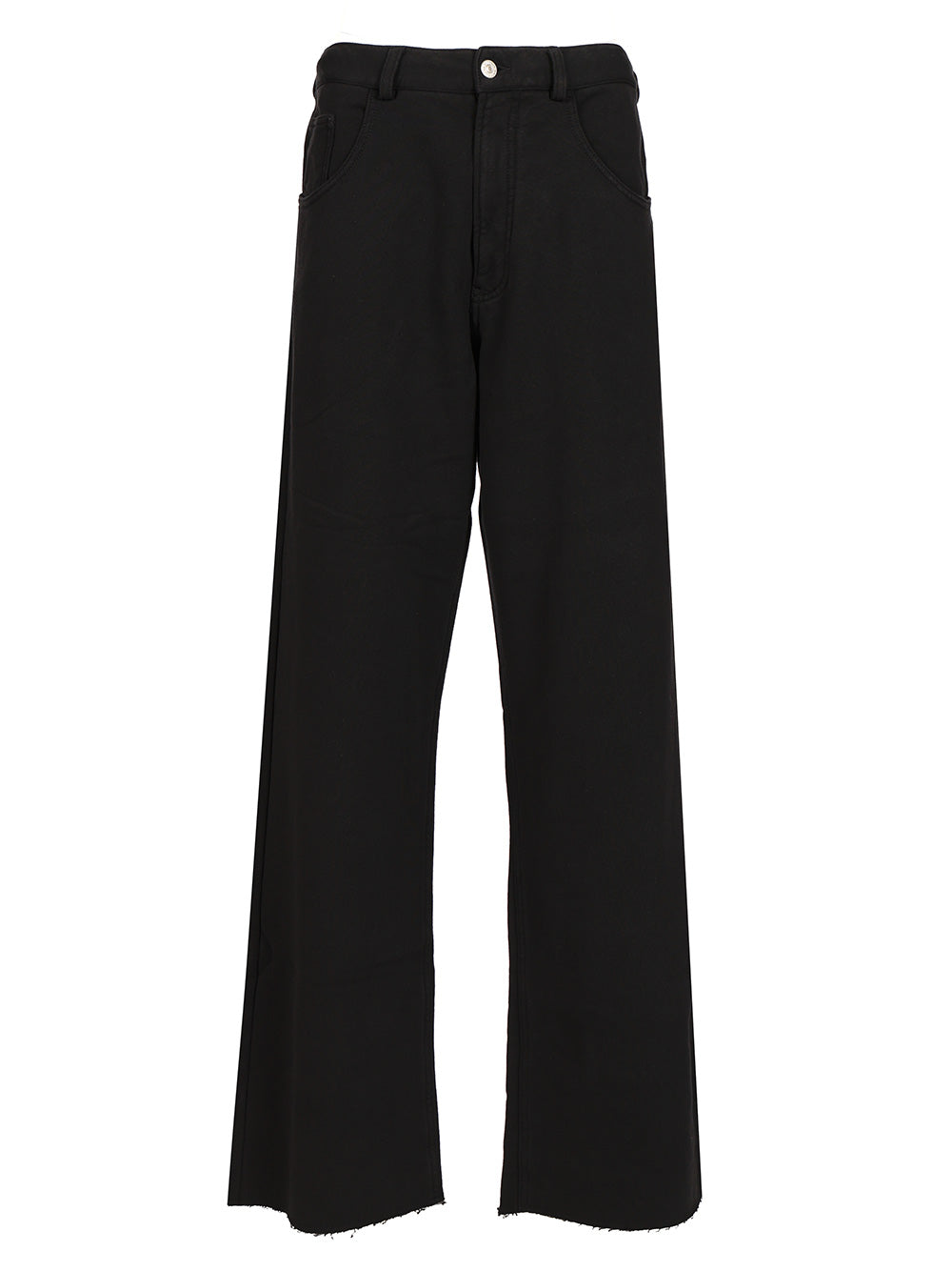 Mm6 Maison Margiela Cotton Tracksuit Bottoms Trousers - Nero | 6adcc76dbd8af32db827a436452658dab4ee38e3