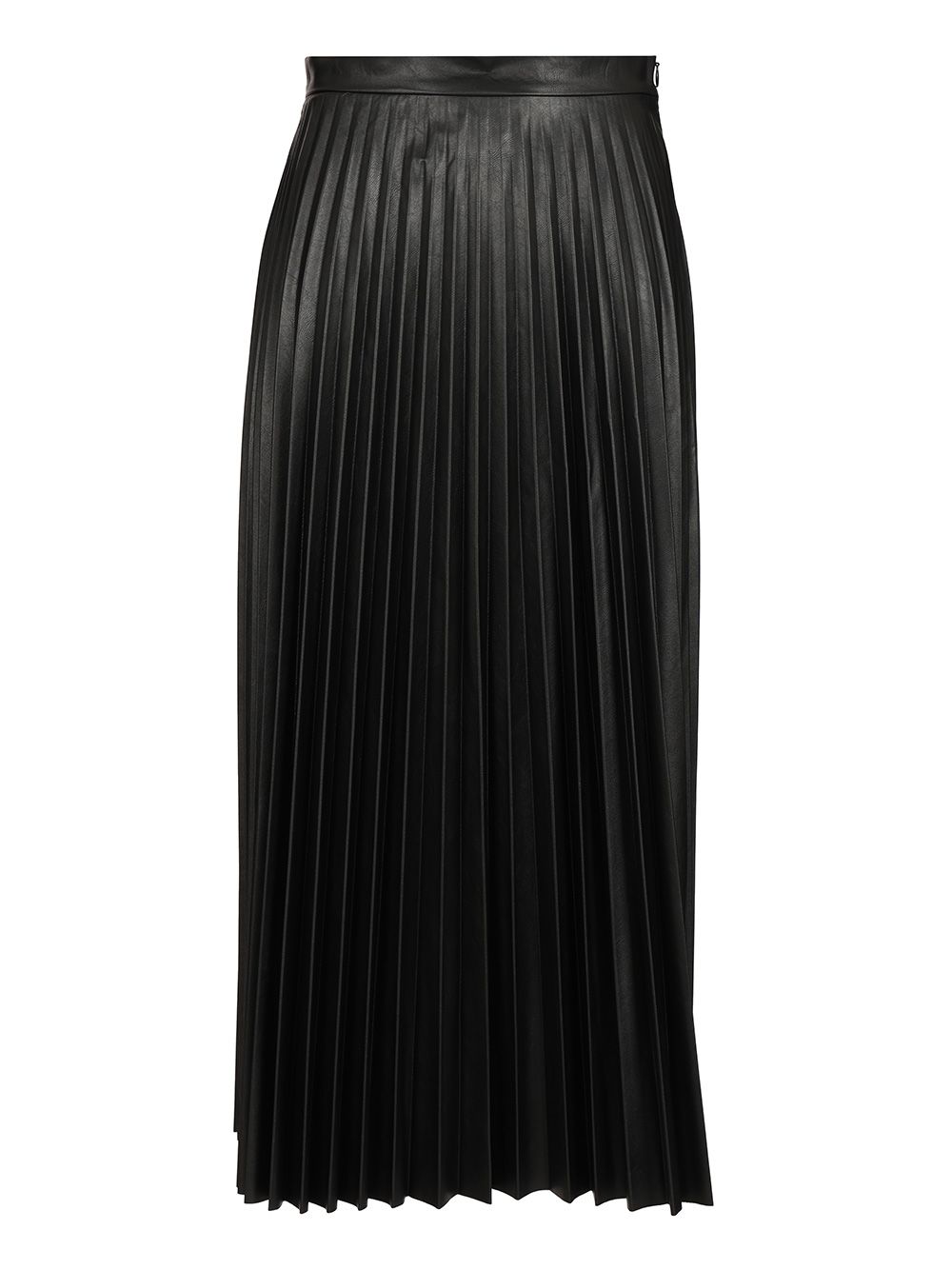 Mm6 Maison Margiela Pleated Midi Skirt Gonne - Nero | d87a4b3fa84ee4fdb8fe90e411b29ea68c9d89f2