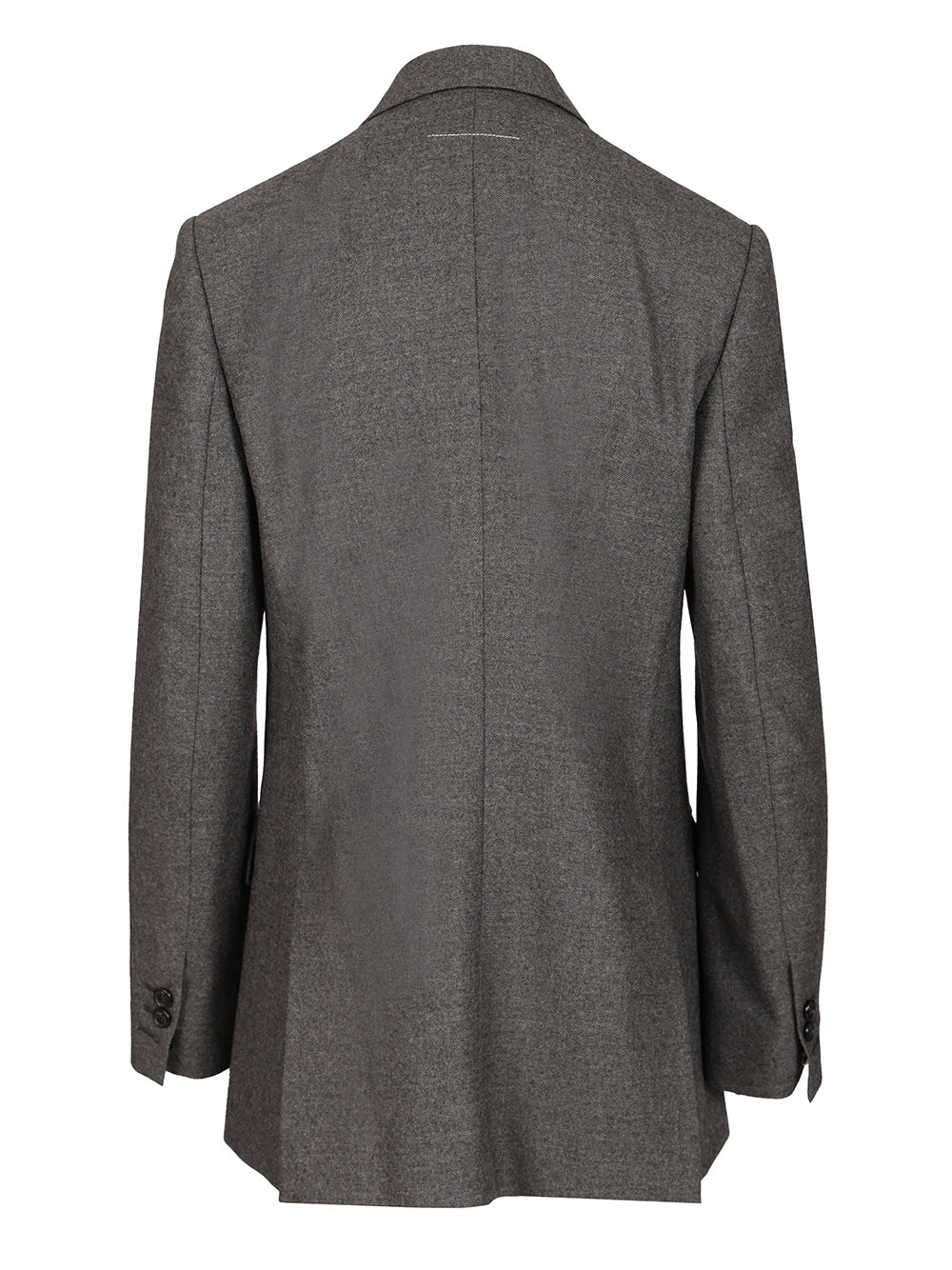 Mm6 Maison Margiela Double-Breasted Jacket Giacche - Grey | 6ef8d6af3fc30753375d9dd069c3367f932d1f5c