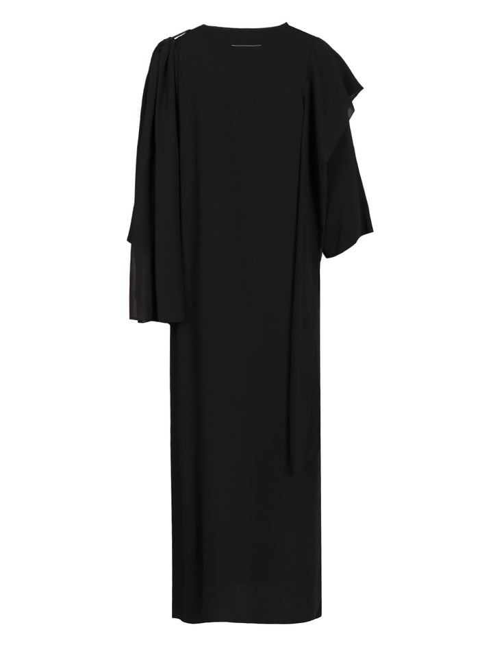 Mm6 Maison Margiela Layered Dress Abiti - Nero | dc65d97ee82497ddffa3cdd396a590507480cfe9