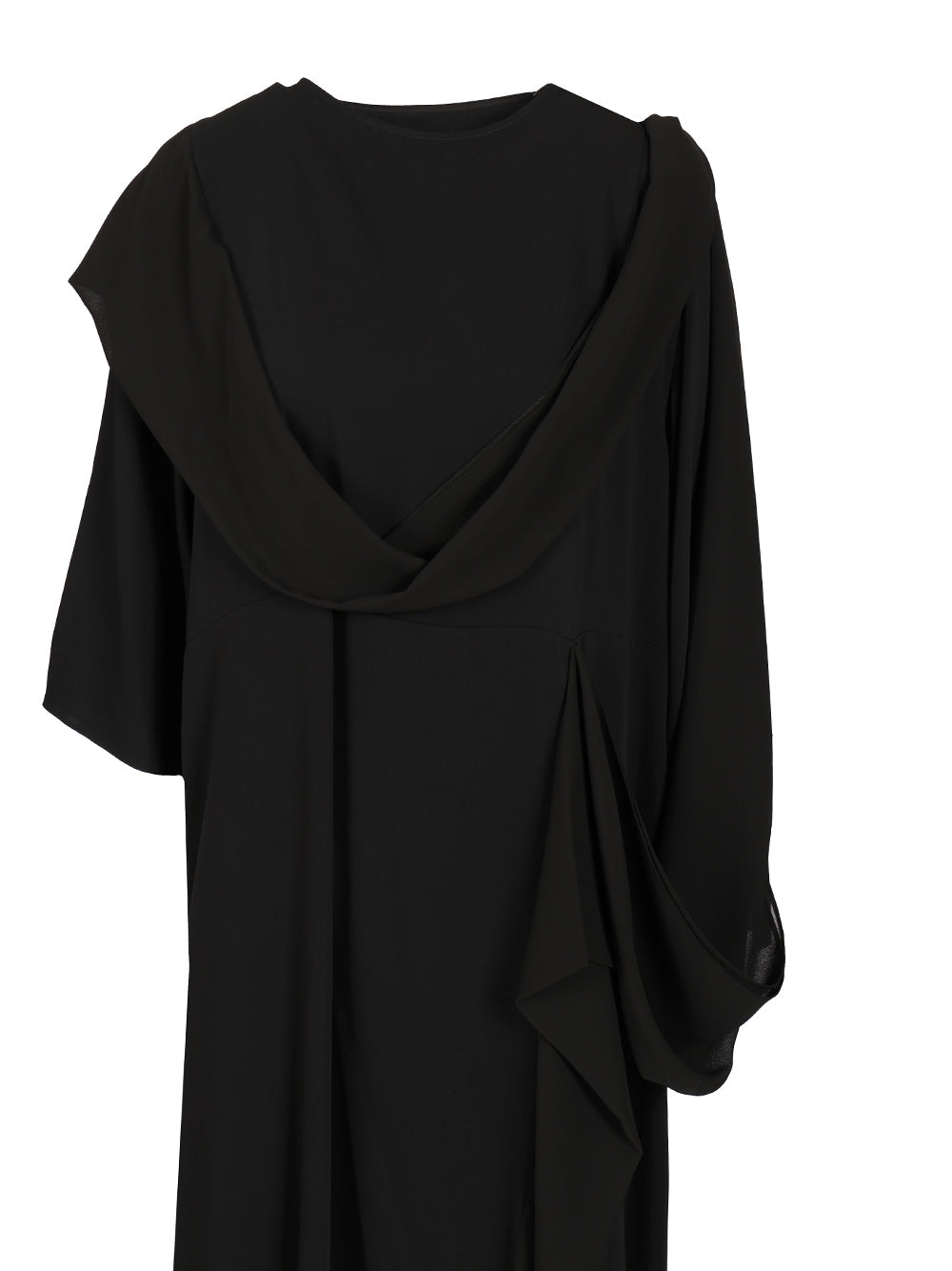 Mm6 Maison Margiela Layered Dress Abiti - Nero | 66bb37fe4175e0c6deddecde66b0f15ecb5587a2