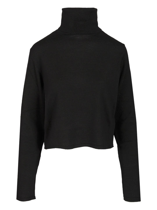 Turtleneck Sweater Knitwear Nero