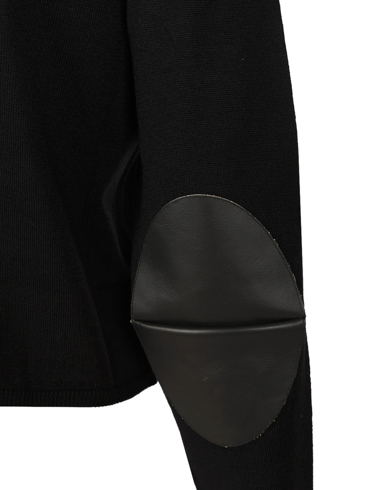 Mm6 Maison Margiela Turtleneck Sweater Knitwear - Nero | 24ea865e03763112c82e5e58a861234c53d2f395