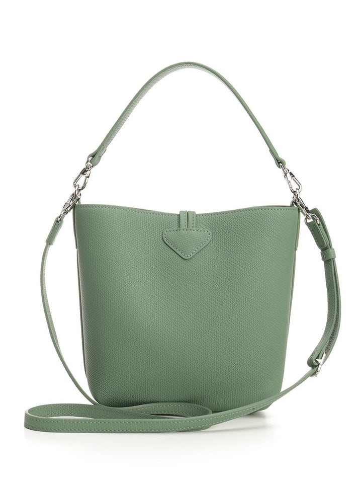 Longchamp Paris Le Roseau Leather Xs Bucket Bag Handbags - Verde | eedf44f8035cb3c58a450edaa8b2667665e349f0