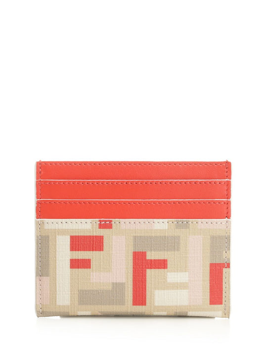 Fendi Roma Wallets Rosso