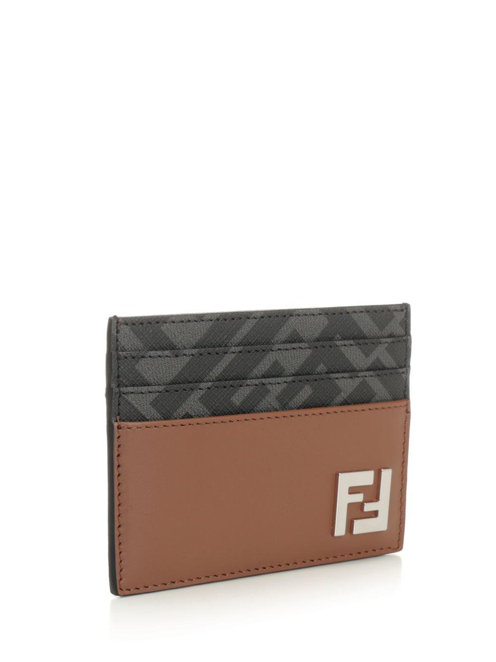 Fendi Diagonal Wallets - Marrone | 9dc3aecb30e6f3634f718f6c03f831e612470e79