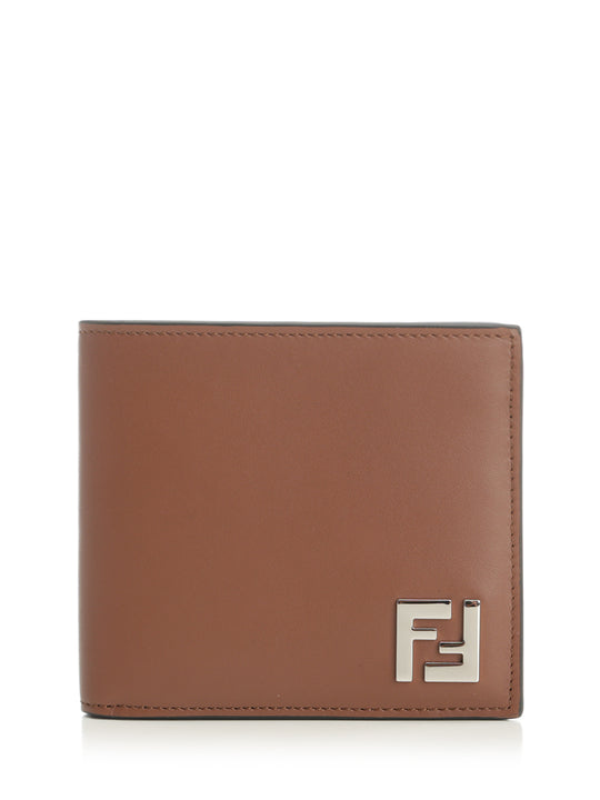 Squared Ff Wallets Marrone