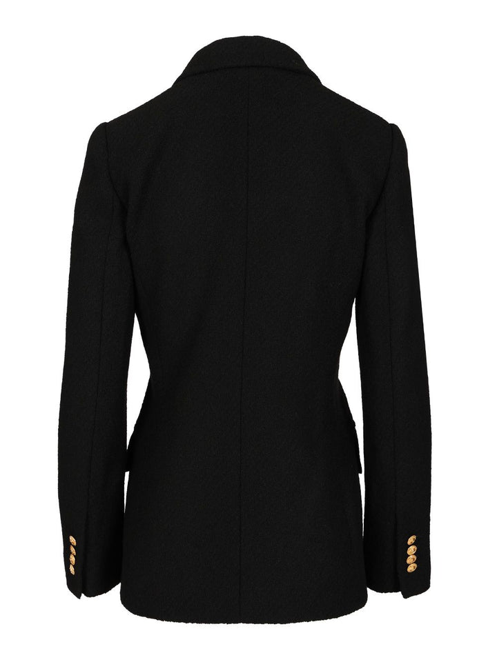 Chloe' Double-Breasted Tailored Jacket Giacche - Nero | 88563a3ae8811186dc29998458c95dc7b11db370