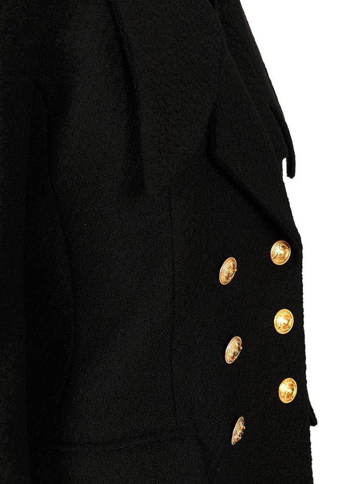 Chloe' Double-Breasted Tailored Jacket Giacche - Nero | 1bc33e80d2c54b2e5079eb2ed0522669e9a4db9c