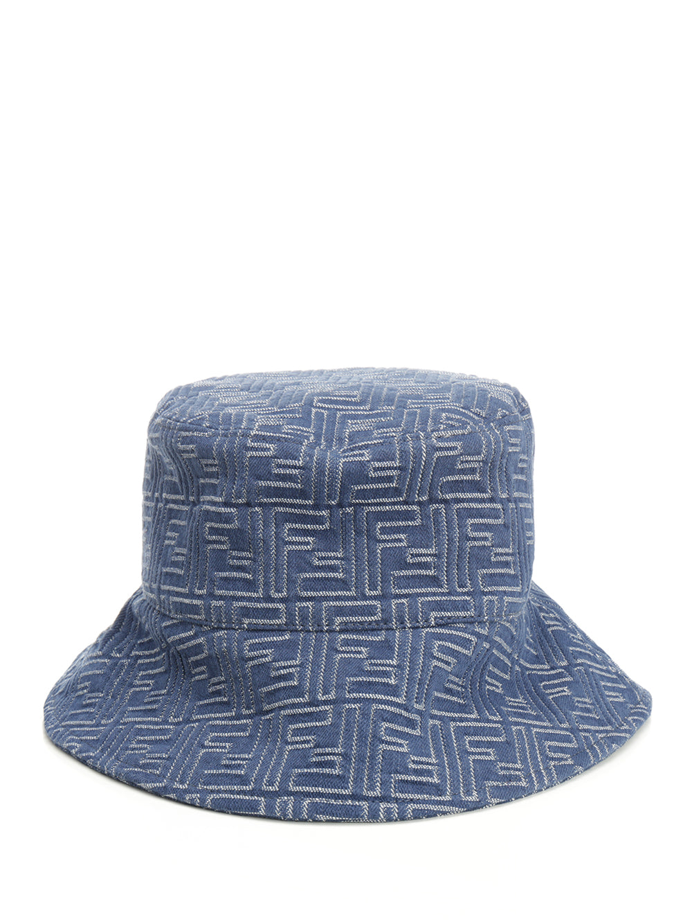 Fendi Ff Jeans Bucket Cappelli - Blu | 05ef437b30467447d259ced261f27e9b7286c4a7