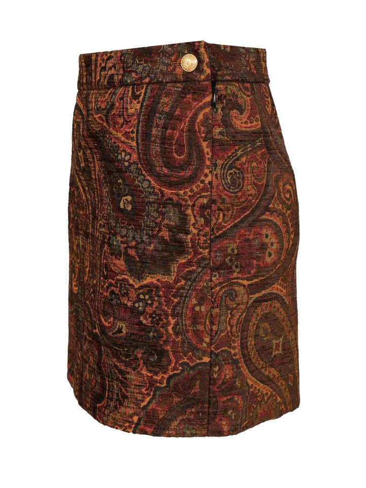 Chloe' Straight Mini Skirt Gonne - Multicolor | ce286ca952c1433a95830fc7f8283c99ae7e1a0f