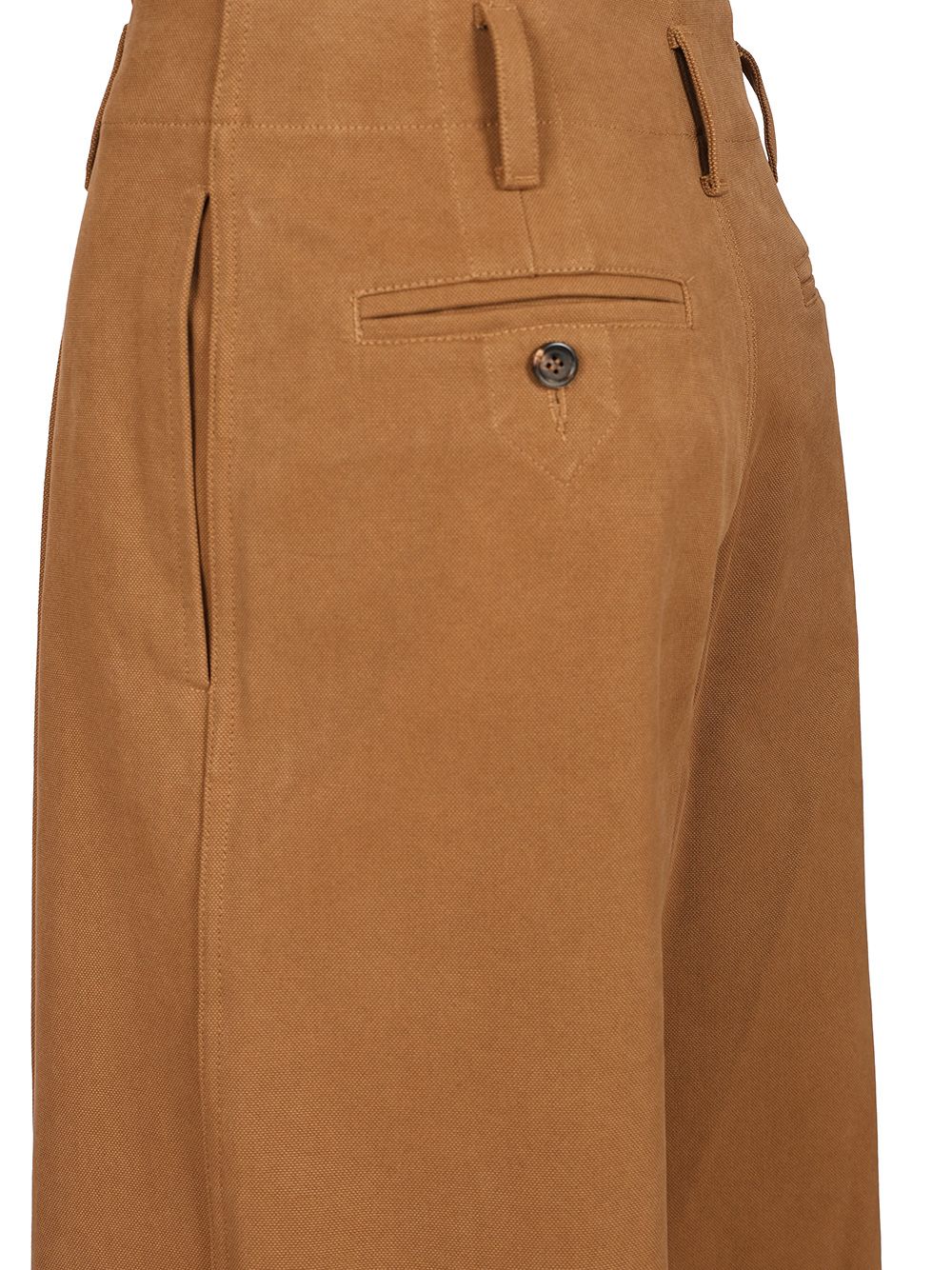 Chloe' Wide-Leg Trousers - Marrone | 6d909b40014d166db8352b76da3dfdeeb3cbd0de