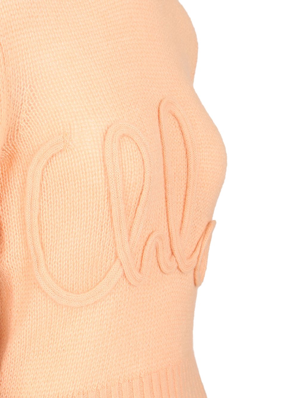 Chloe' Logo Pullover Knitwear - Arancione | 84bd09d293ce897dcd4a7fdf5aa3f811bc6a377a