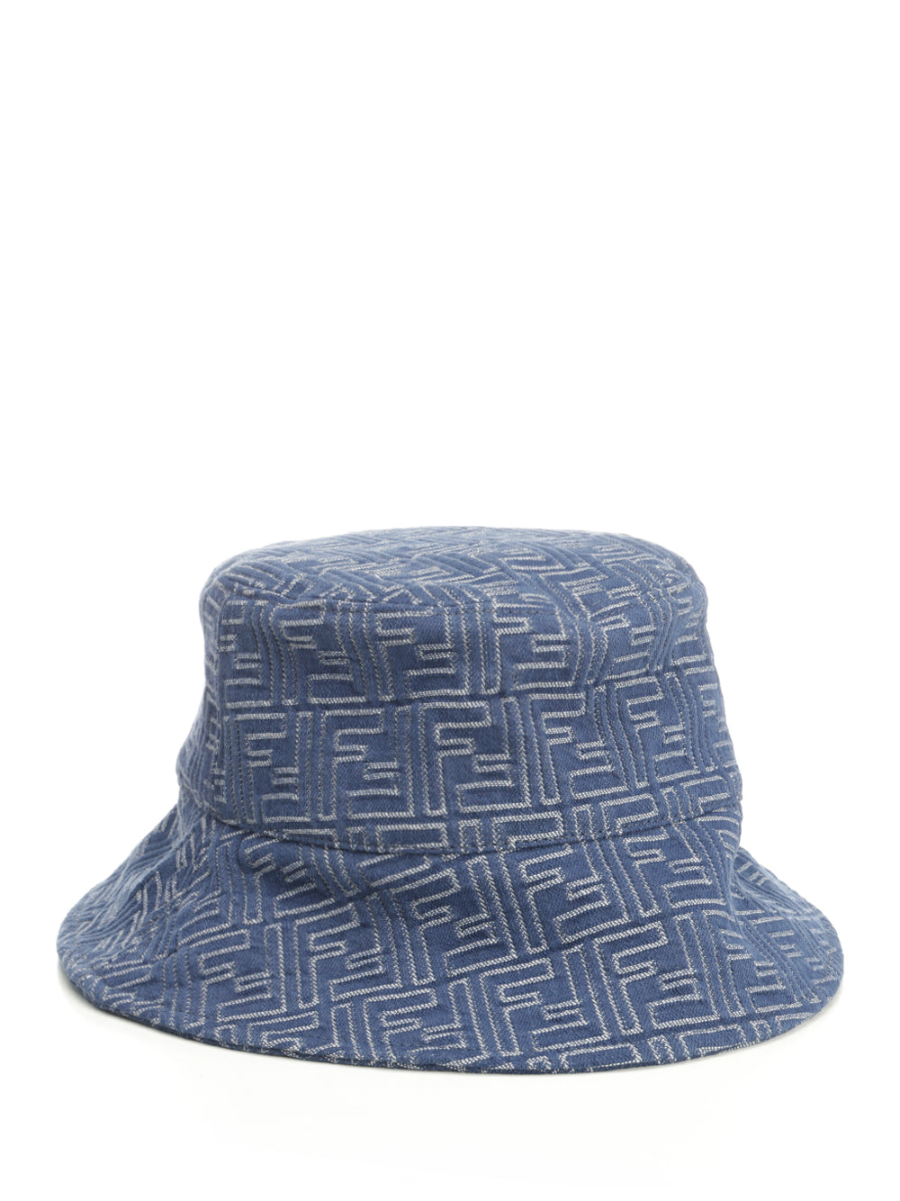 Fendi Ff Jeans Bucket Cappelli - Blu | 0f3bf4f08044b49431c794e1ca8eccd865187076