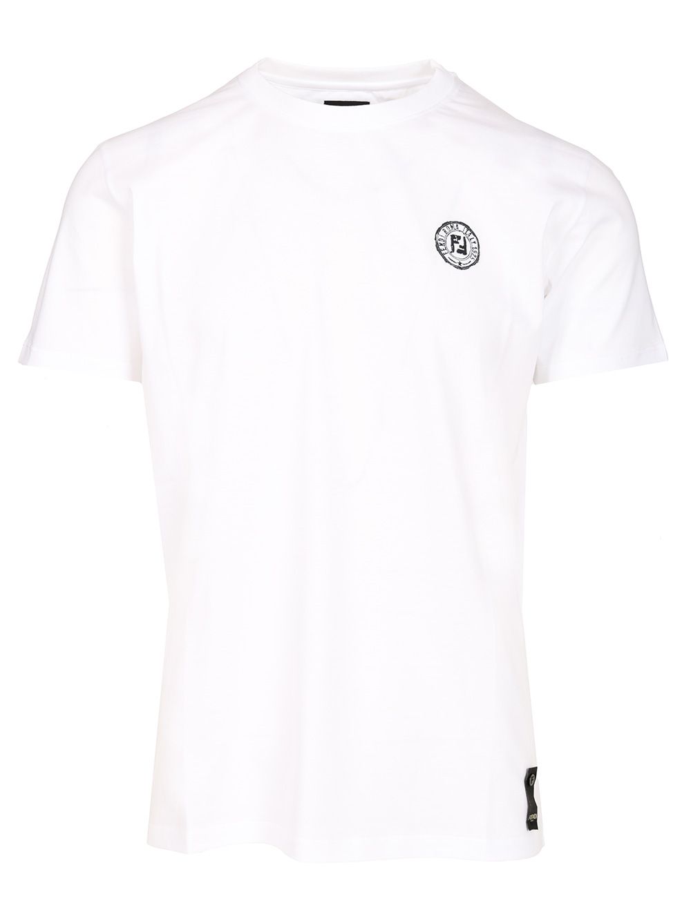 Fendi Cotton T-Shirt - Bianco | a6cf1d905c12825cb3f917289708e517cf3a0bac