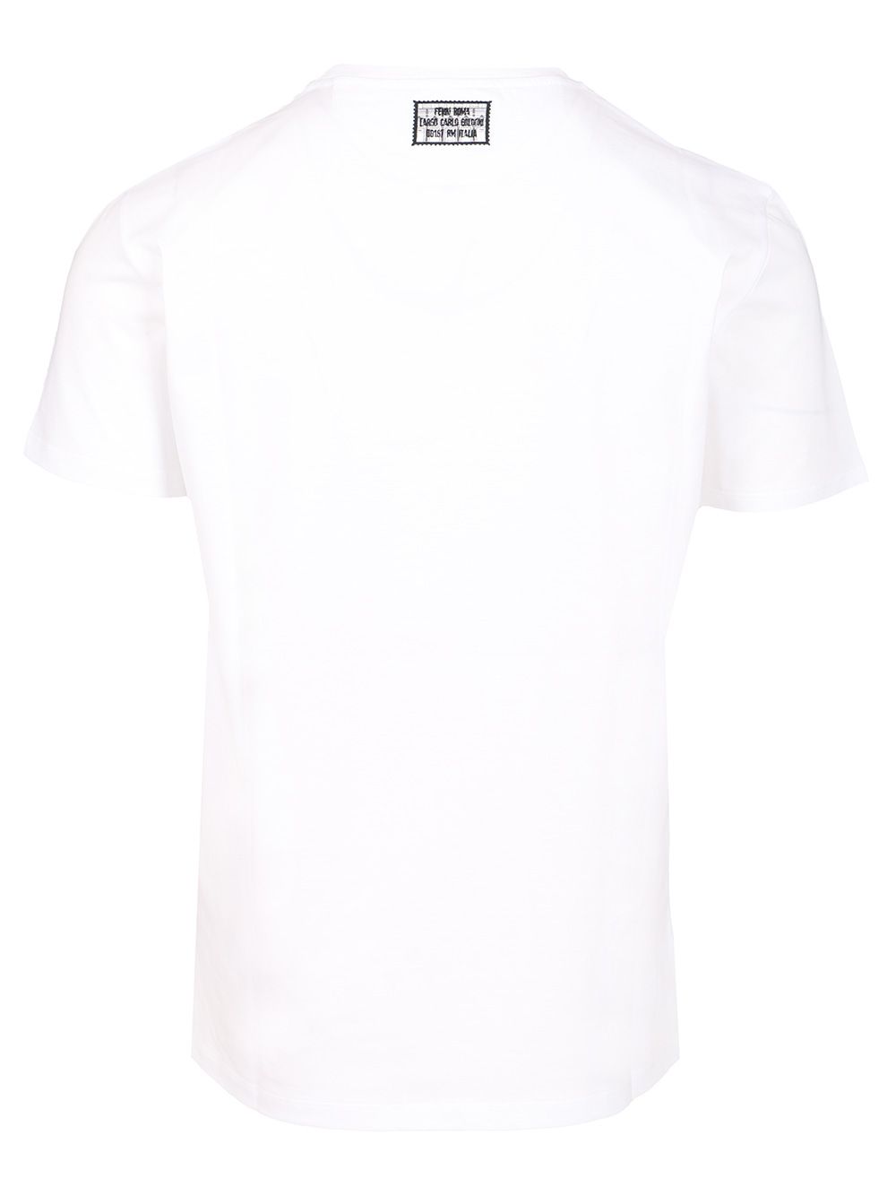 Fendi Cotton T-Shirt - Bianco | b63957b180d1ff84f373255503dafd4dbdfba946