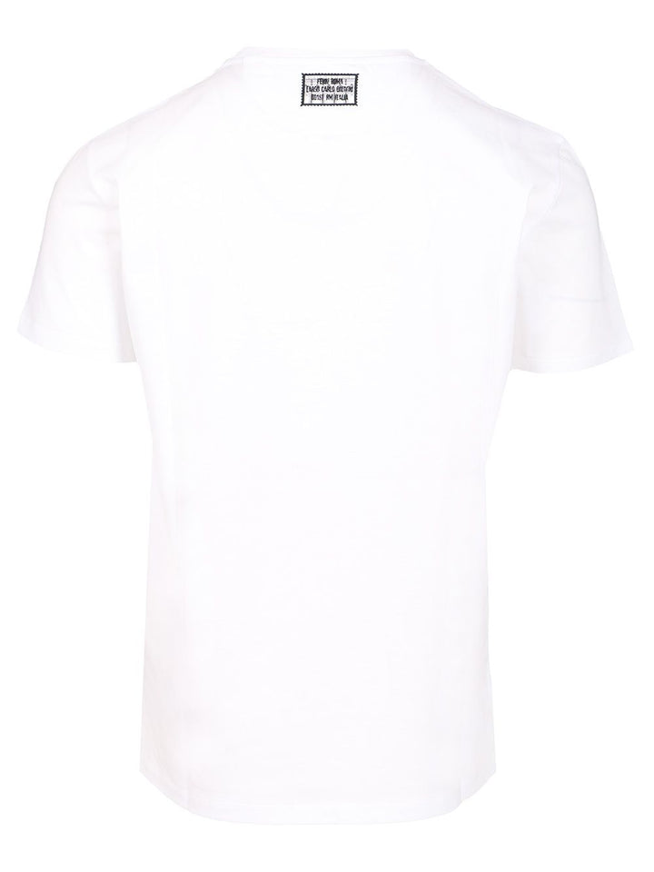 Fendi Cotton T-Shirt - Bianco | b63957b180d1ff84f373255503dafd4dbdfba946
