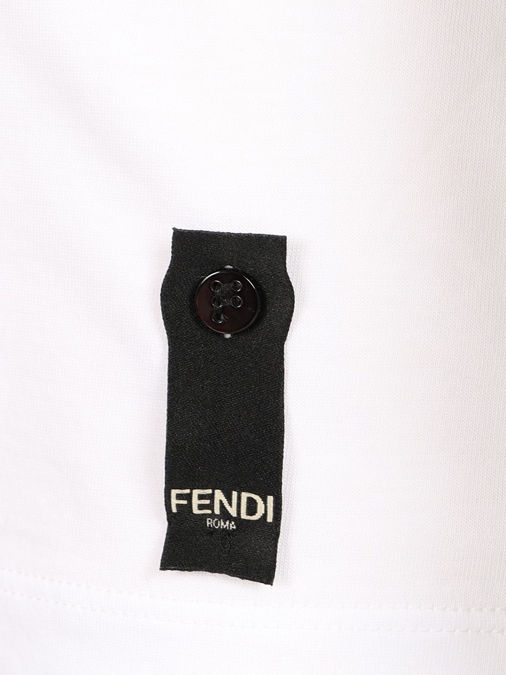 Fendi Cotton T-Shirt - Bianco | cb3ea7a66d849667ffc4cdcdce4e84522b5e83fc