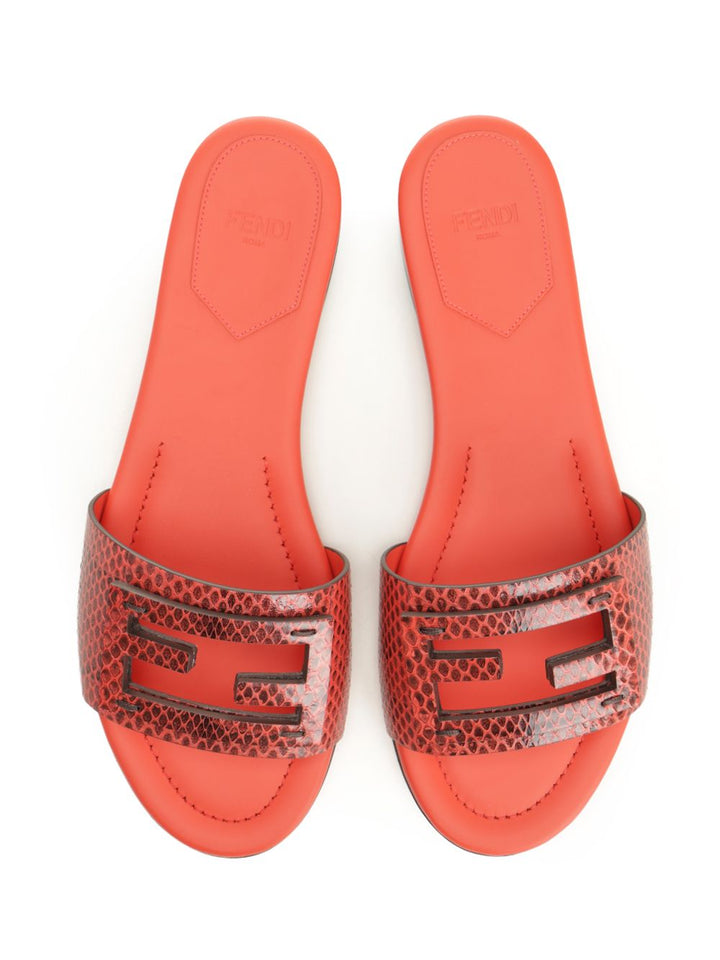 Fendi Baguette Scarpe basse - Rosso | eb97b3a83d1d714753c1b63ba84b9208dd69db7b