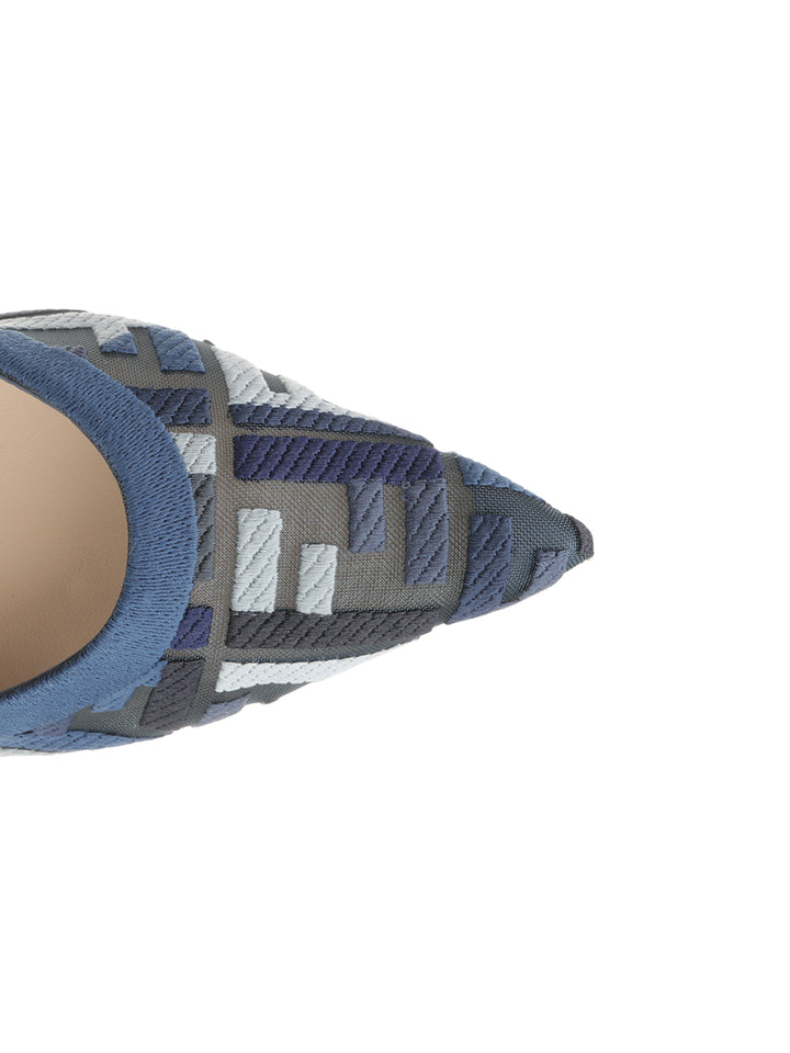 Fendi Colibrì Lite Decollete - Blu | 6b17347ecb6614427dcd8578996b7bfc23e720ed