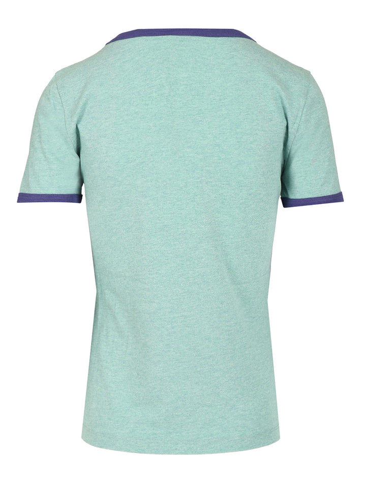 Chloe' Fitted Logo T-Shirt - Light blue | c0354aa93de28f7780fa0e83105b663664718615