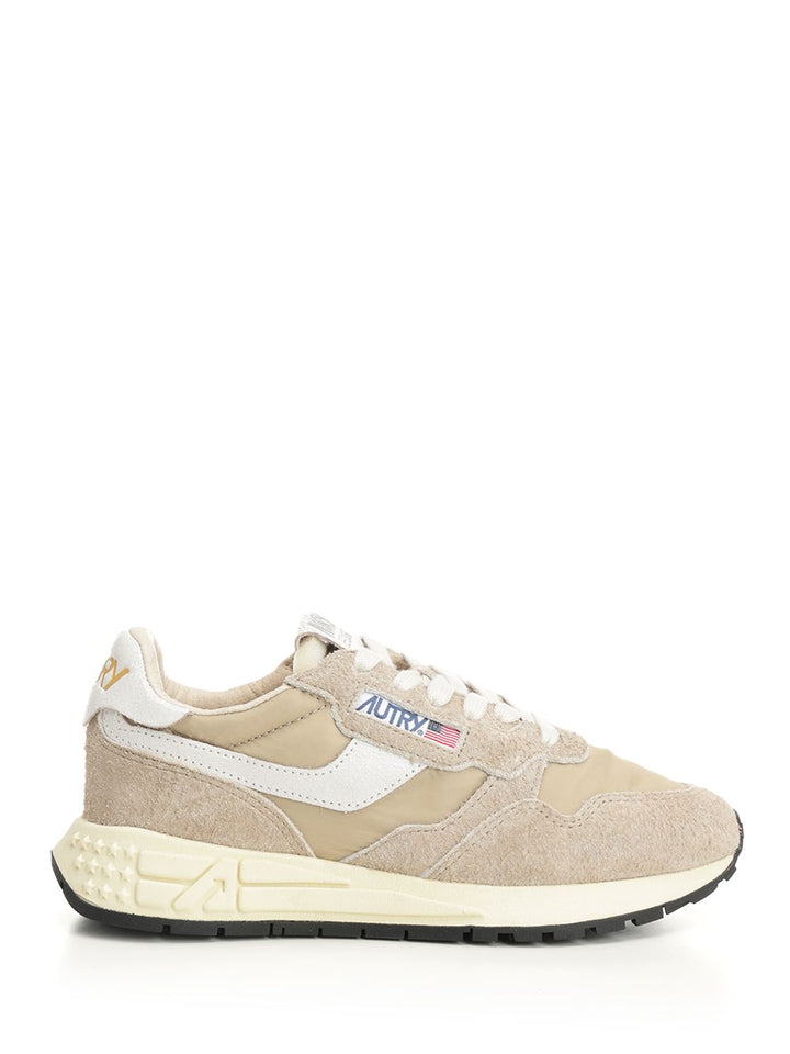 Autry  Reelwind Low Sneakers - Beige | 684fd008dba9464a71a038e9aa842ba9ea83e505