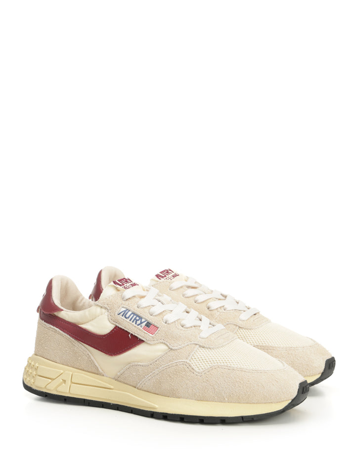 Autry  Reelwind Low Sneakers - Beige | 79e7da3e08810a927bc474b5ffe44ecb7b938c41