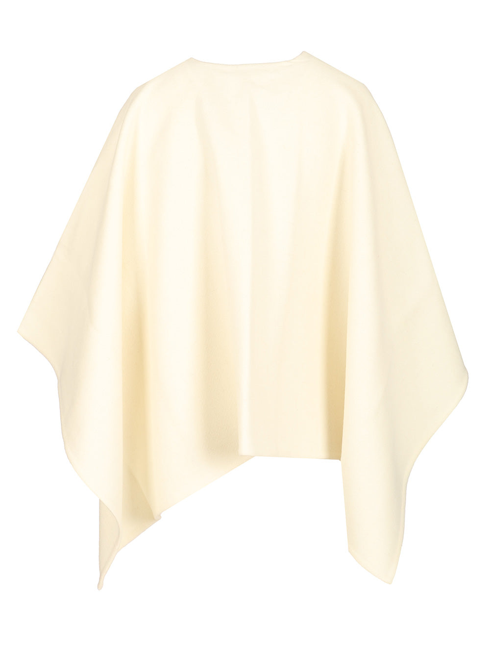 Max Mara Asymmetrical Poncho Scarves And Foulards - Bianco | b68d6874d719adc8615315bf2a249d590a744e89