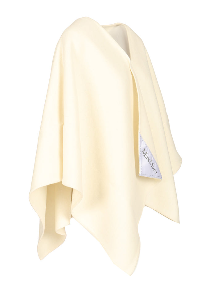 Max Mara Asymmetrical Poncho Scarves And Foulards - Bianco | 88cfc061605f27f7861a08c2266742494fe2aea5