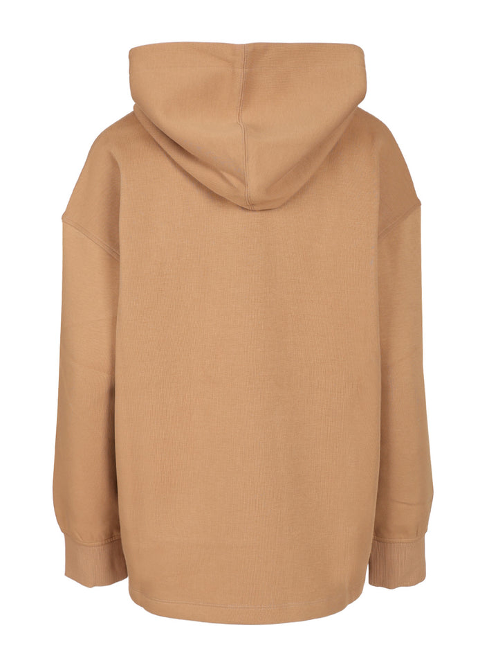 'S Max Mara Oversized Cotton Jersey Sweatshirt Sweatshirts - Beige | 1bfcc587358000236d8fa2b0c2ae26f57968d2a2