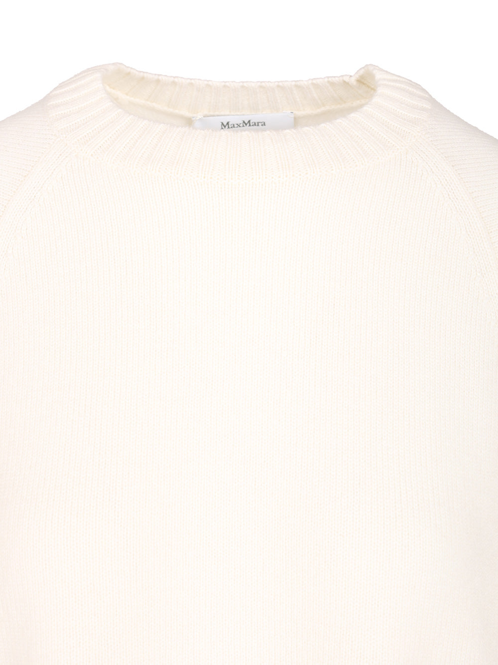 Max Mara Oversized Wool And Cashmere Sweater Knitwear - Bianco | 7eb0667668b03fbc22dc27d70033efdd62fc5162
