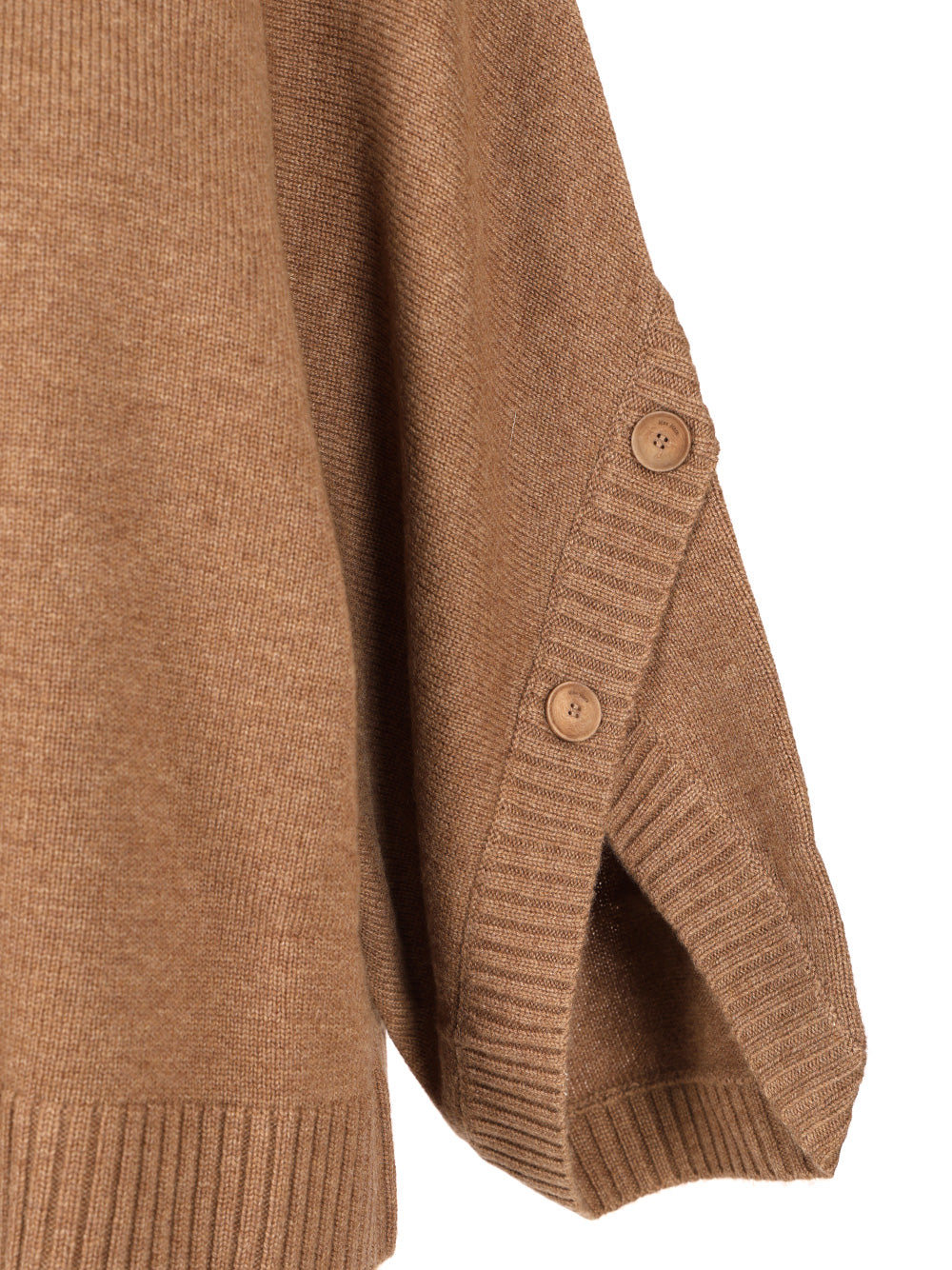 Max Mara Oversized Wool And Cashmere Sweater Knitwear - Marrone | 3209717b54bad944128ea71fa4b4a5cf715f985f
