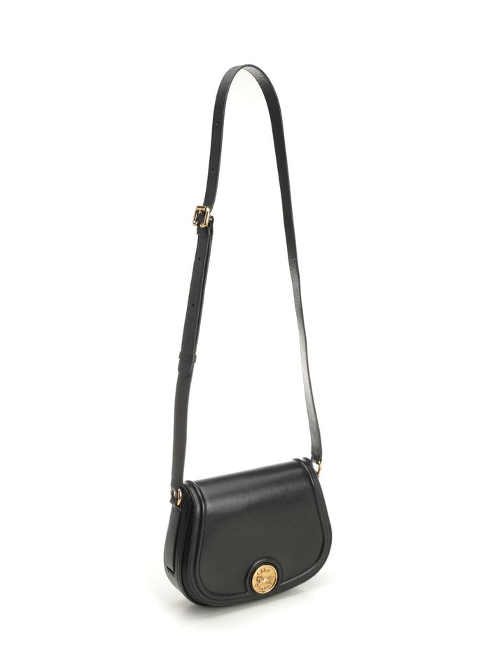 Chloe' Horse Medal Crossbody Bags - Nero | 8f4d9e308be9a0ae52e9422e8af1faf2e02e6691