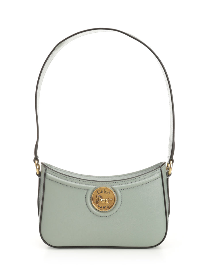 Chloe' Horse Medal Shoulder Bags - Verde | db13039a8f807c82ef2db580324709287abbe9a3