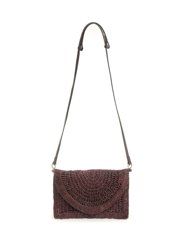 Chloe' Summer Banana Shoulder Bags - Marrone | 30ac181810c1e9f2c9caebc1bff771d2b1df0616