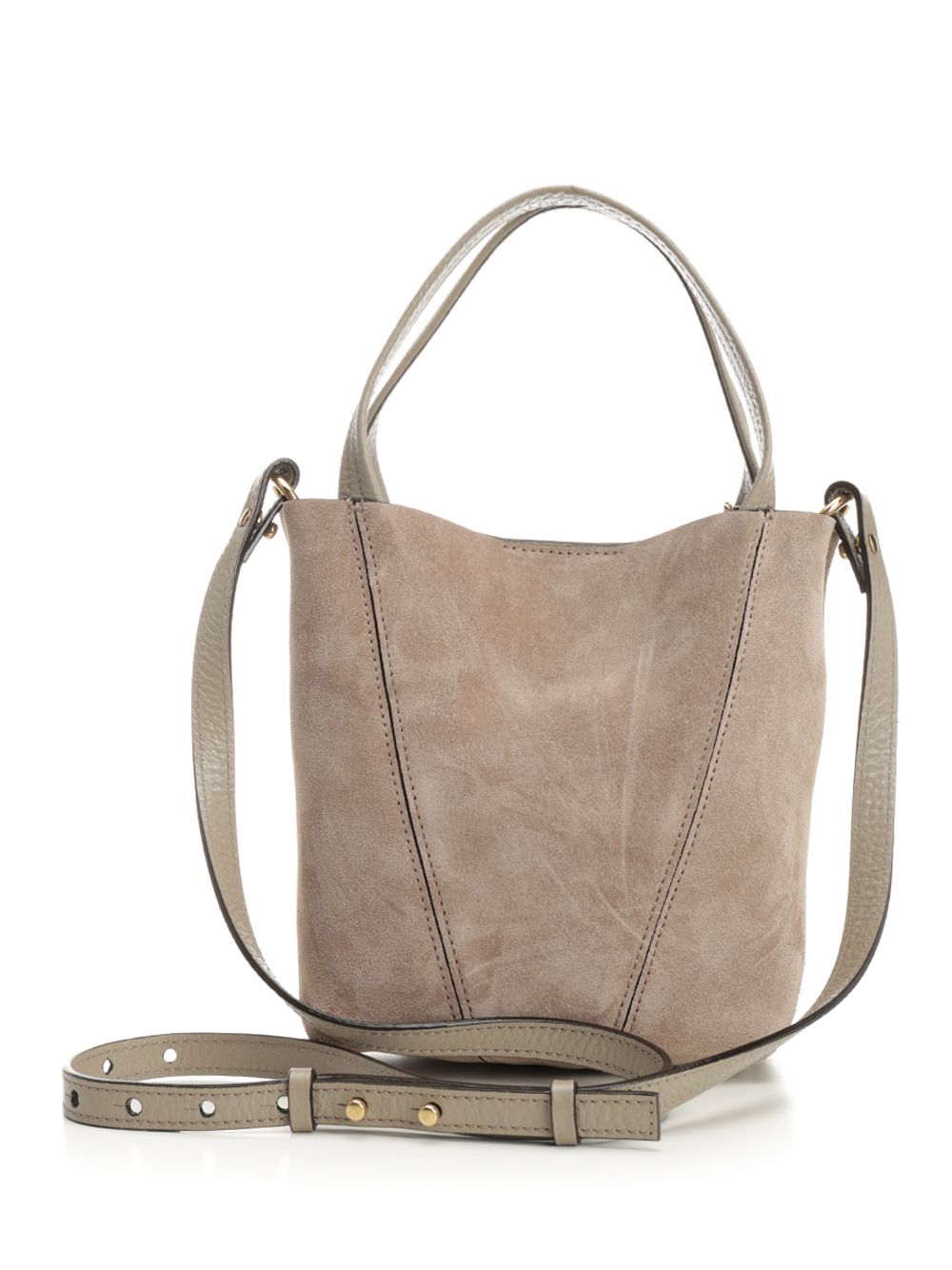 Chloe' Chloé Spin Handbags - Grey | 86a56605e639cf73bf6ee5ea36909ec9bd8100e0