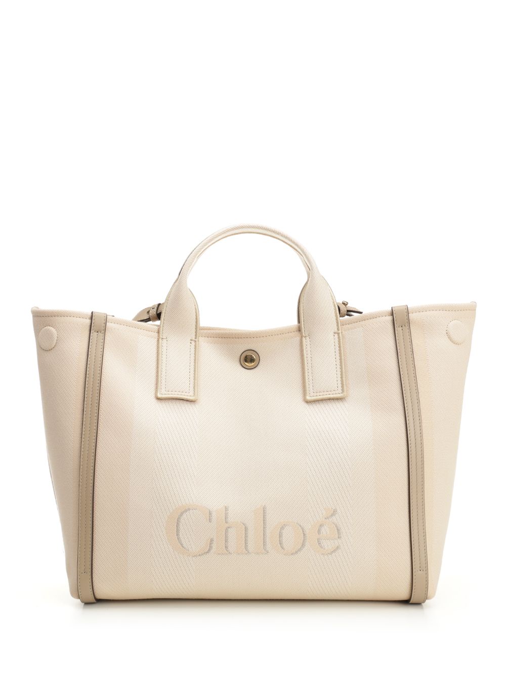 Chloe' Chloé Carry Handbags - Beige | d962f128ff4225fa8cb35974cc804d6912cac8ce