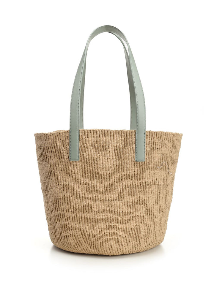 Chloe' Horse Medal Shoulder Bags - Beige | b935e0522646fbe28fb379b22878a1376d01ba63