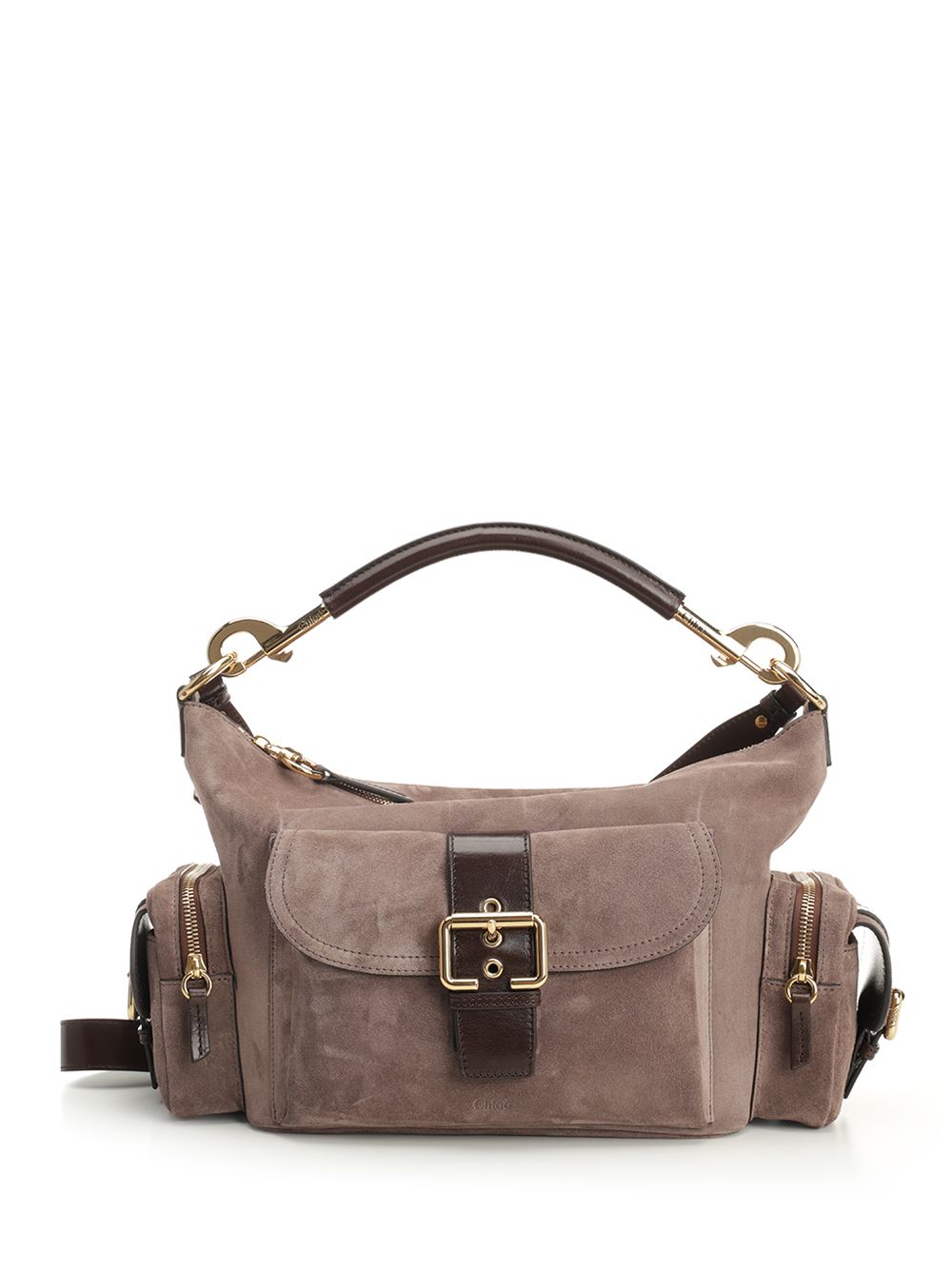 Chloe' Camera Bag Crossbody Bags - Marrone | 115c804f1ada1c7578a95d390e492ea62082bca9