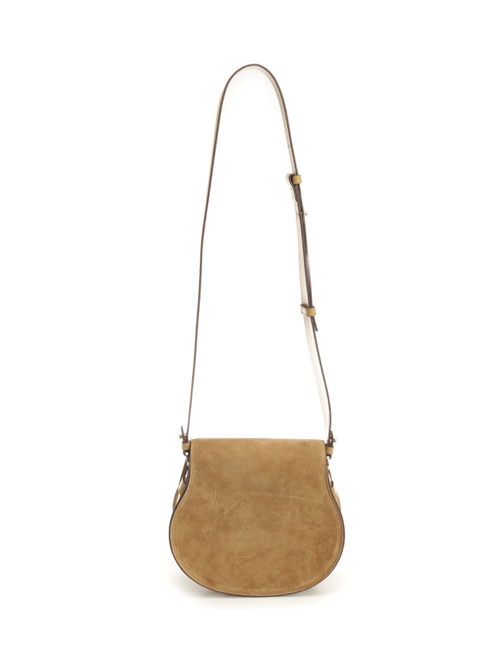 Chloe' Saddle Marcie Crossbody Bags - Marrone | b7ea67b742af9c0da73cd1dc97055ef95df8ca06