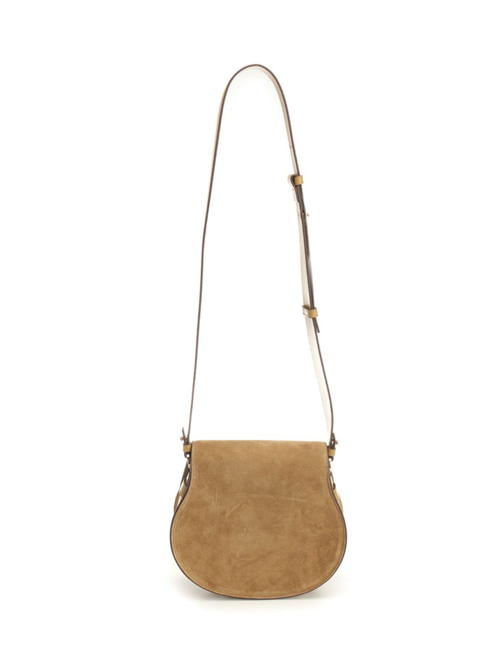 Chloe' Saddle Marcie Crossbody Bags - Marrone | b7ea67b742af9c0da73cd1dc97055ef95df8ca06