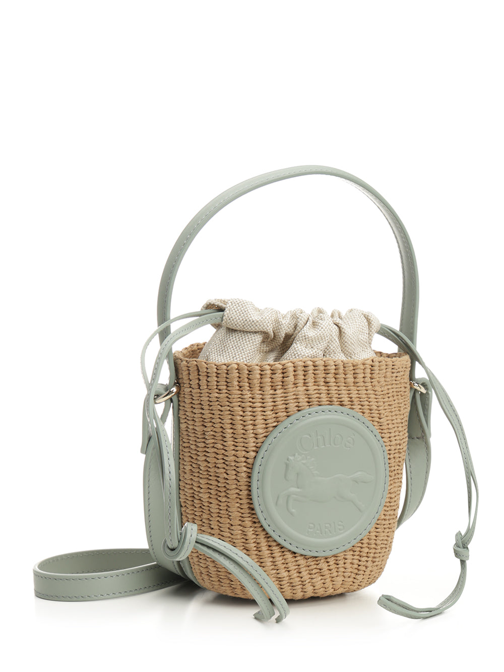 Chloe' Horse Medal Handbags - Verde | bea0b723efb628cbc02e9fdd44297d69336d2ca3