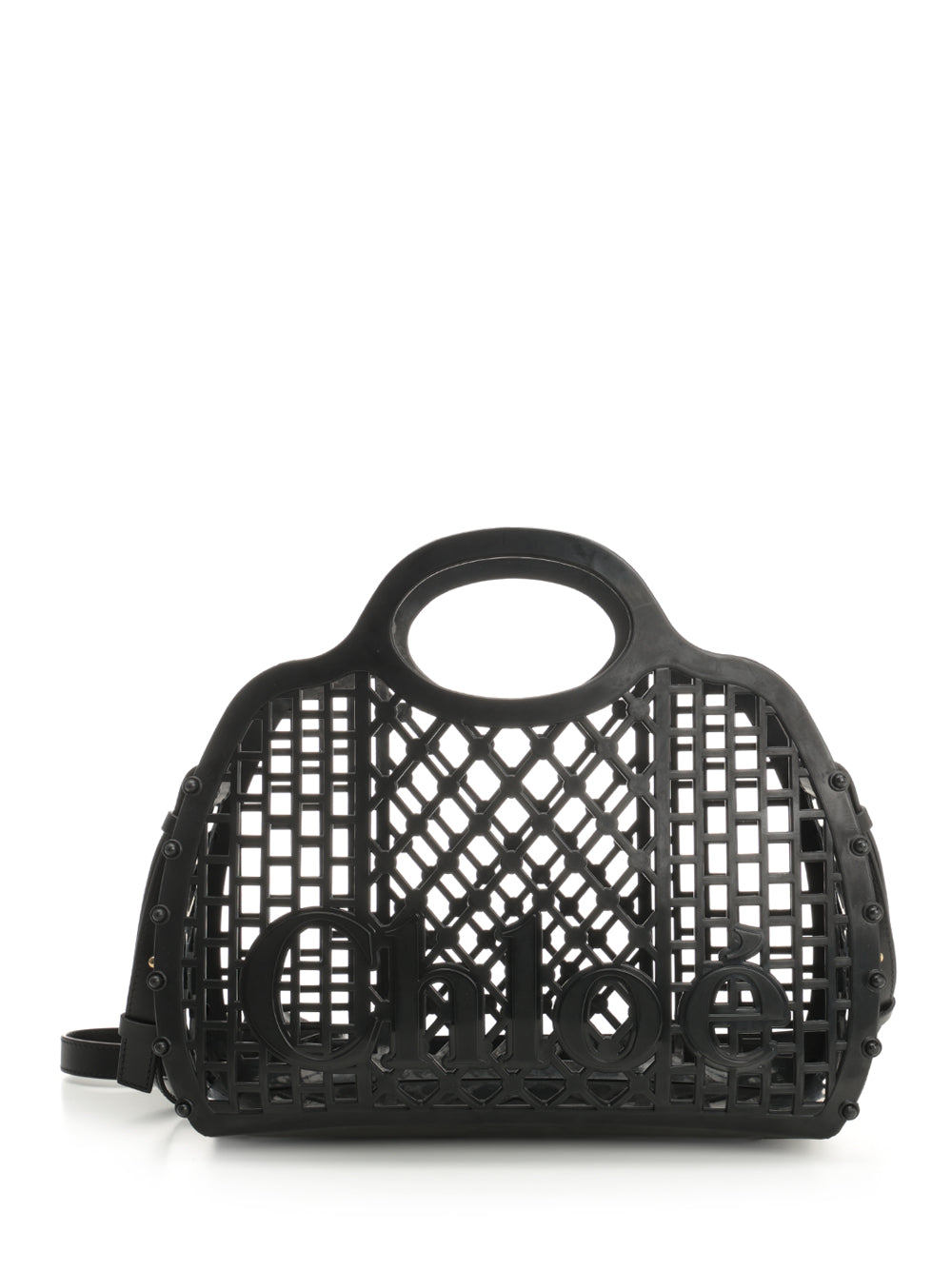 Chloe' Chloé Cage Handbags - Nero | eb81655c86ca84dd92986424ff2d1fbd44029047