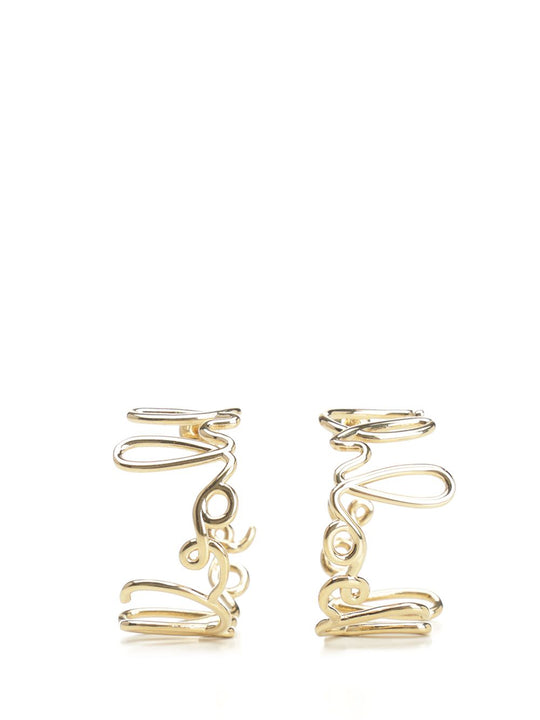 Chloé Iconic Hoop Earrings Gioielli Oro