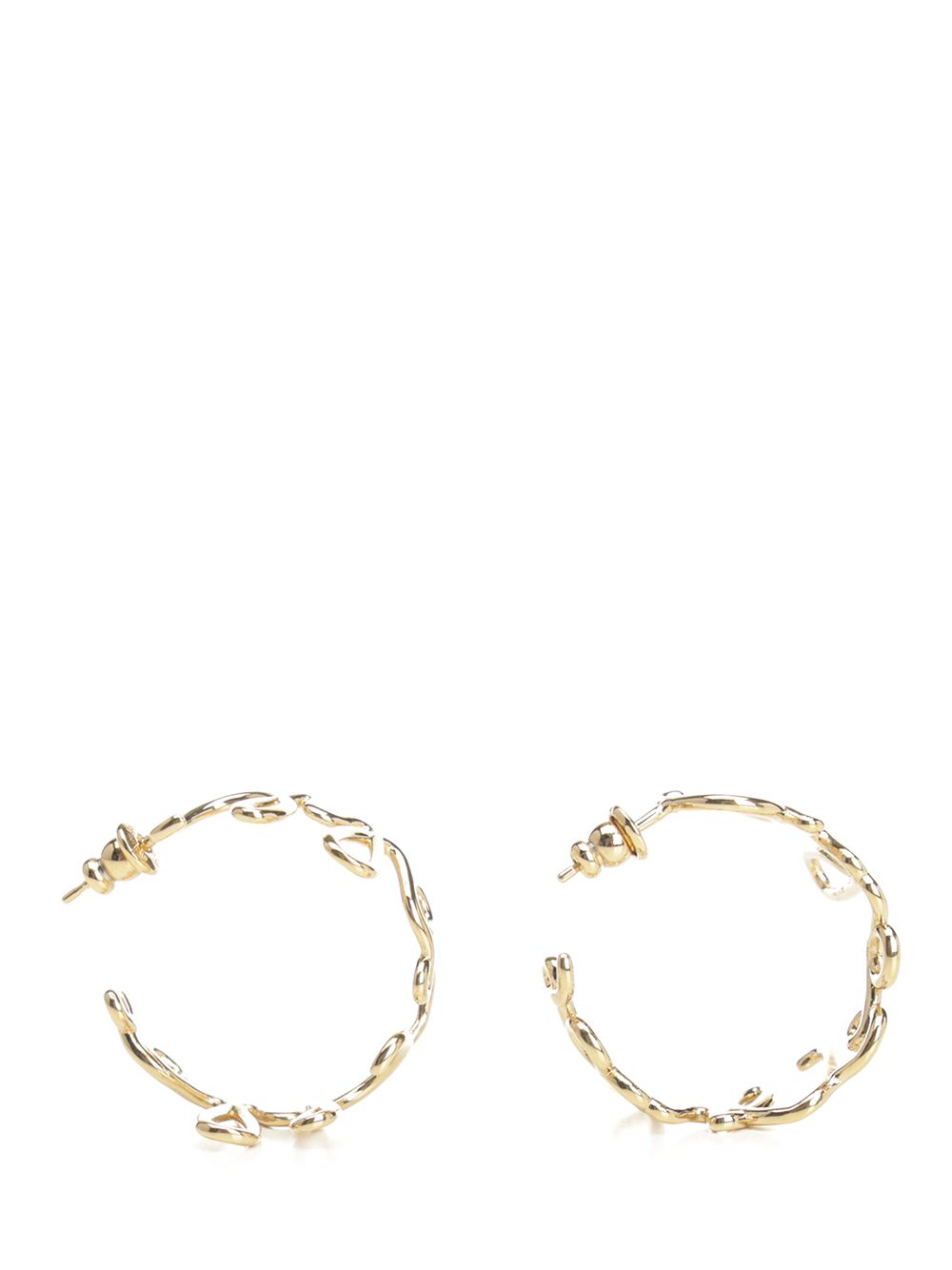 Chloe' Chloé Iconic Hoop Earrings Gioielli - Oro | 1ecc305b7ee106bf1b66c3ef312606c4432fcc8d